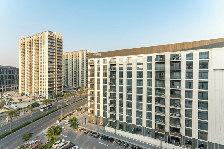 Balcony view, PVH - Acacia - Spacious 1BR - Park Front, Dubai