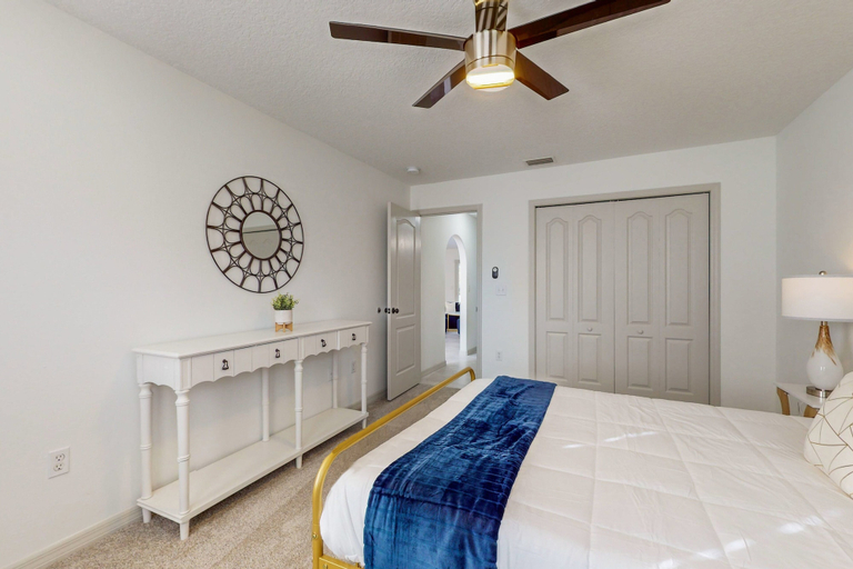 Room 5, Home Near the Beach With Private Pool, Inviting Patio, Streaming & AC, Flagler