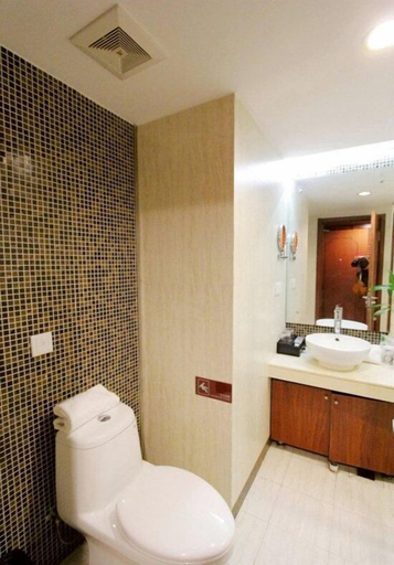 Bathroom 4, qingdao tianrunjinwang hotel, Qingdao