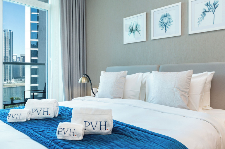 Bedroom 2, PVH - Damac Prive - Studio - Canal View, Dubai