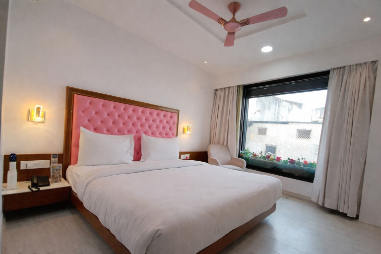 Bedroom 3, Hotel Om Stay Well, Indore