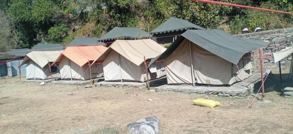 Property grounds, Camp Kalsi The river side camp, Nainital