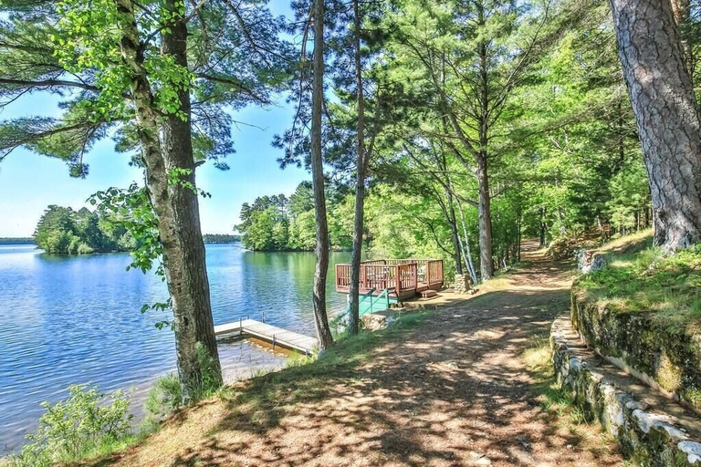 View from room, Hearthwood Beach House - On Lake Tomahawk, Oneida