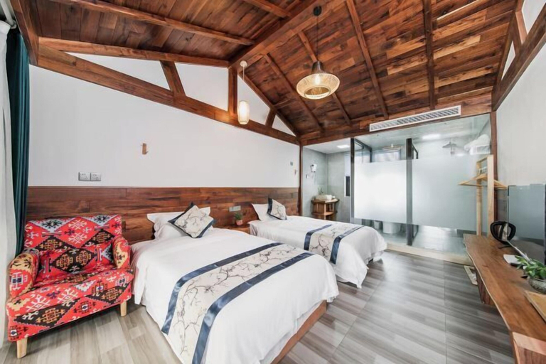 Bedroom 5, Anji Dongsha Lake Farm Stay, Huzhou