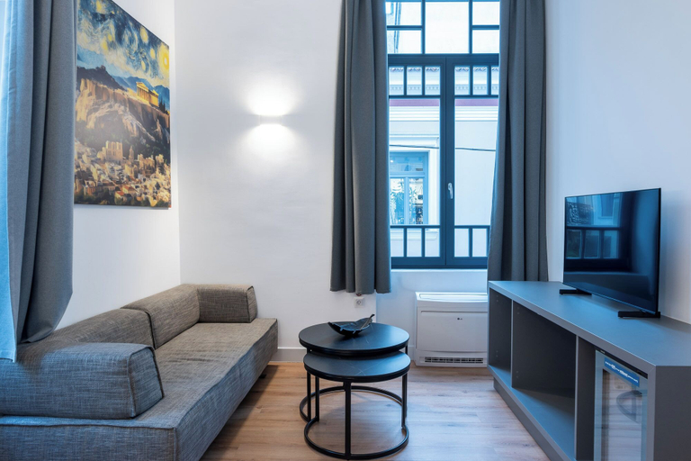 Living area 2, Lofus Art Suites, Attica