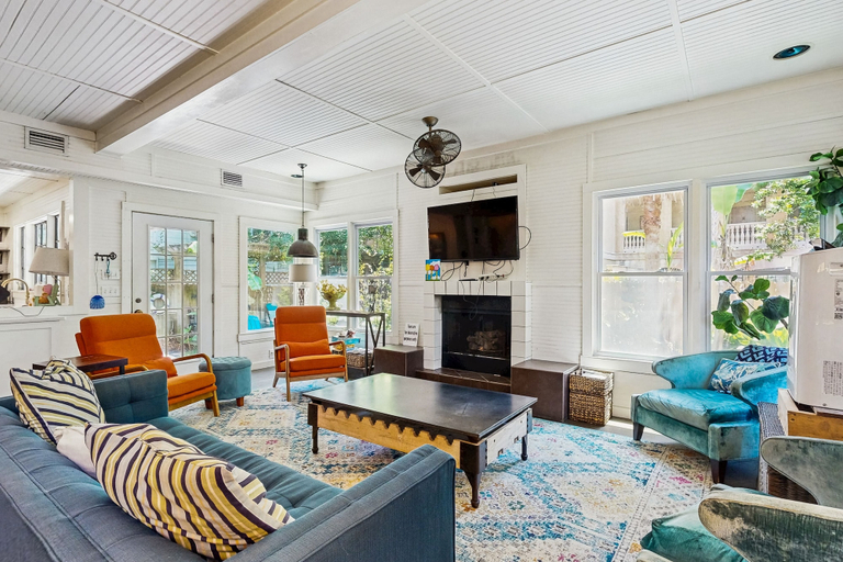 View from room, Dog-friendly Cottage by the Beach With Private Pool, Pool Spa, & Free Wifi, Glynn