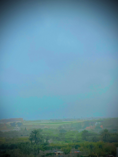 View from property 4, tayri surf house, Agadir-Ida ou Tanane
