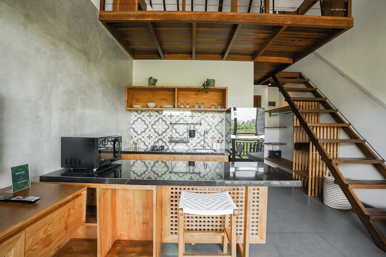 In-Room Kitchen 4, Suksma Guesthouse, Badung