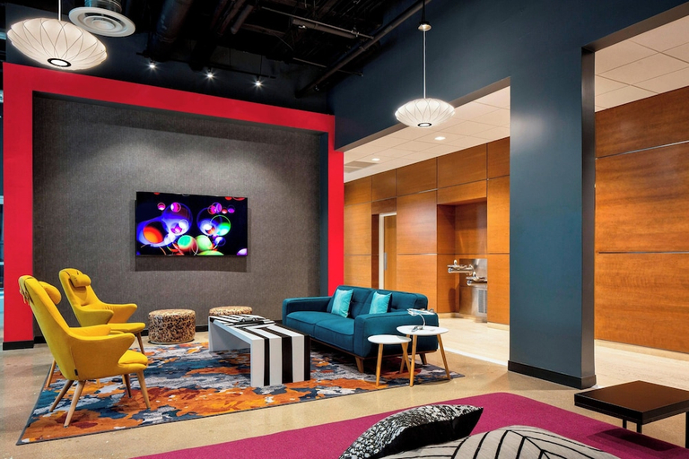 Public Area, Aloft by Marriott Fort Worth Downtown, Fort Worth