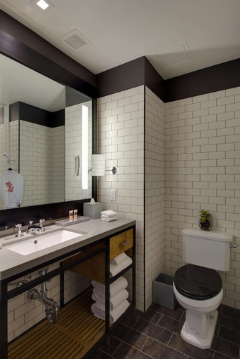 Bathroom 4, Hotel 50 Bowery, part of JdV by Hyatt, New York