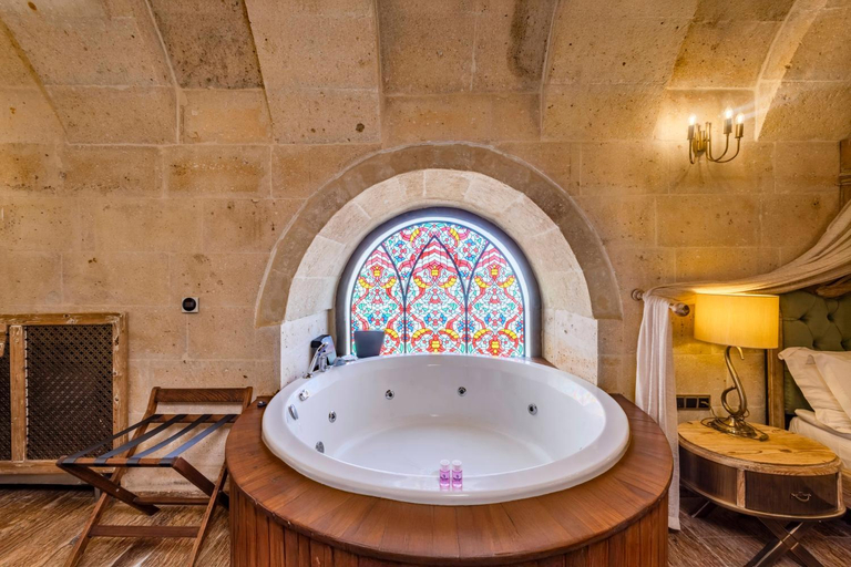 Bathroom 3, Pegas Cave Suites, Ürgüp