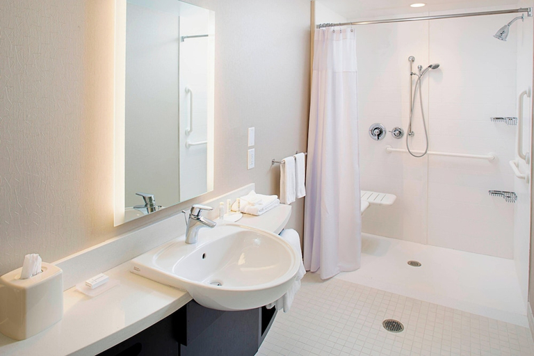 Bathroom 5, Springhill Suites by Marriott Carle Place Garden City, Nassau