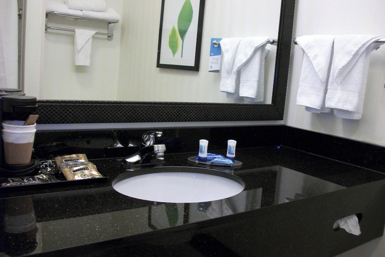 Bathroom 5, Fairfield Inn & Suites Seymour, Jackson