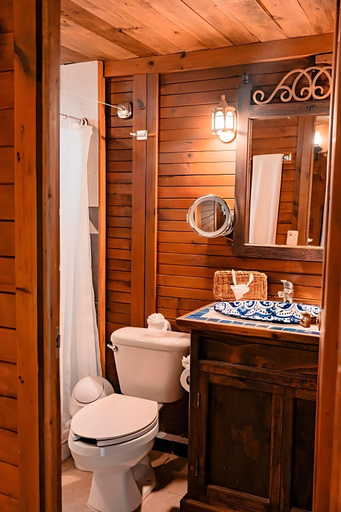 Bathroom 4, Petit Lafitte Beach Front Hotel & Bungalows, Cozumel