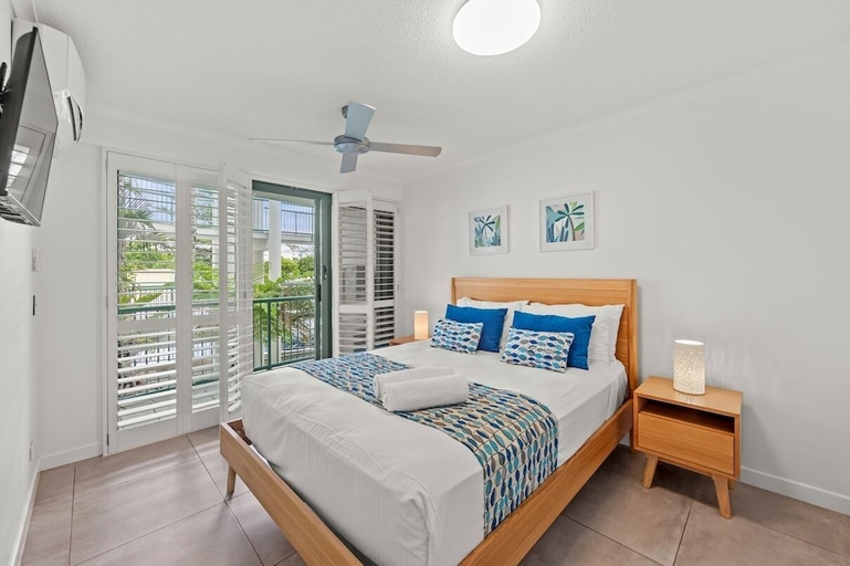 Bedroom 3, Norfolks On Moffat Beahc Resort, Caloundra - Caloundra N.