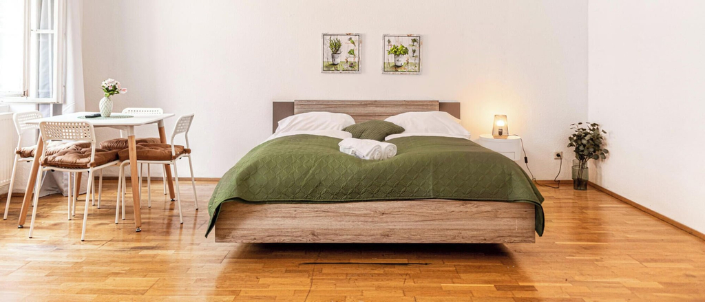 Room 3, Modern 2BR Long Stay Near Rennweg, Wien