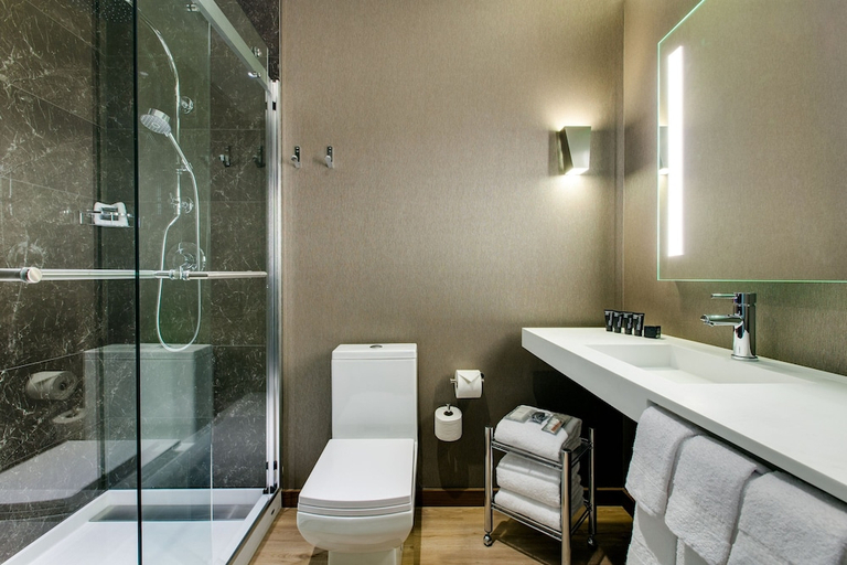 Bathroom, AC Hotels by Marriott Chicago Downtown, Cook