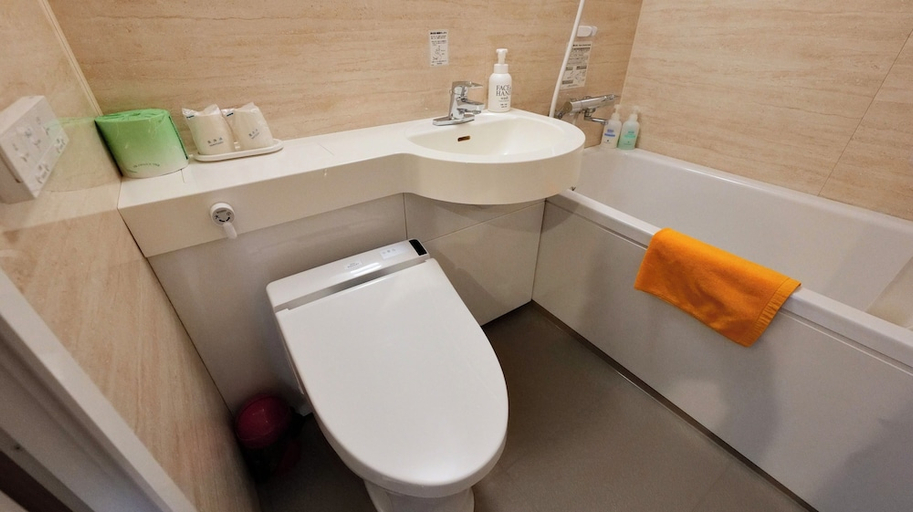 Bathroom, Hotel Granjam Tsugaike, Otari