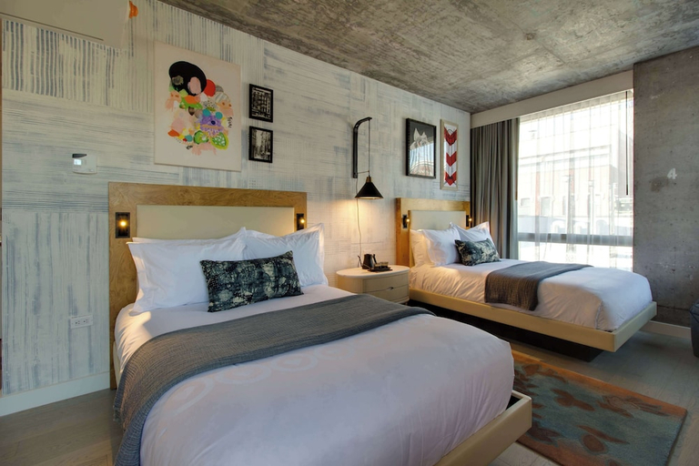 Bedroom 2, Hotel 50 Bowery, part of JdV by Hyatt, New York
