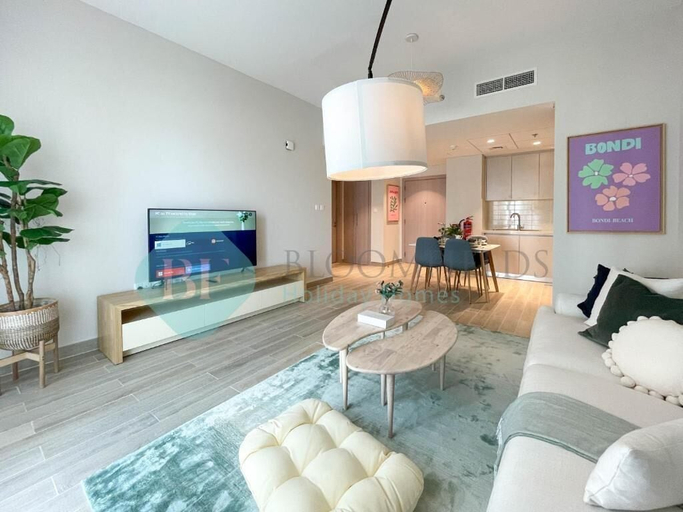 Living area 3, Bloomfields Relaxing 1-Br in Yas Is, Yas Island