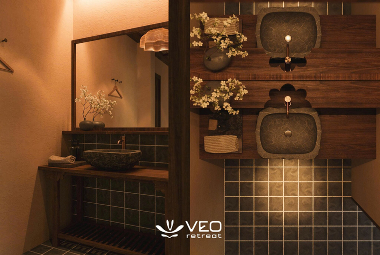 Bathroom 4, Veo Retreat Tam Coc, Hoa Lư