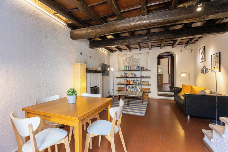 Living area 4, Rental in Rome Ciambella Terrace, Roma