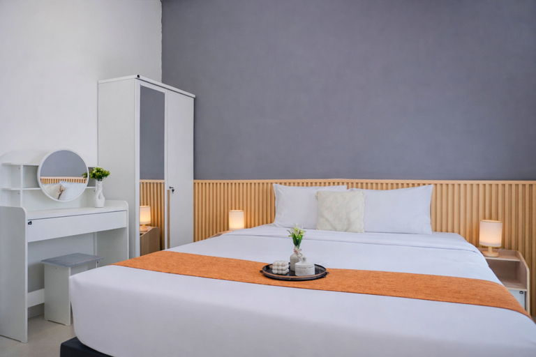 Bedroom 2, Comfortable and Lovely Studio at Apartment Vasaka Solterra By Travelio, Jakarta Selatan