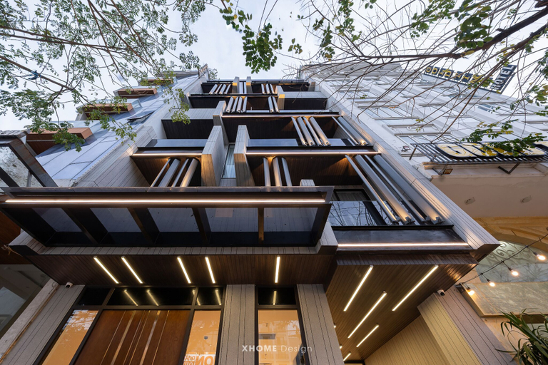 Exterior detail, La Anima Hotel & Apartment, Da Nang