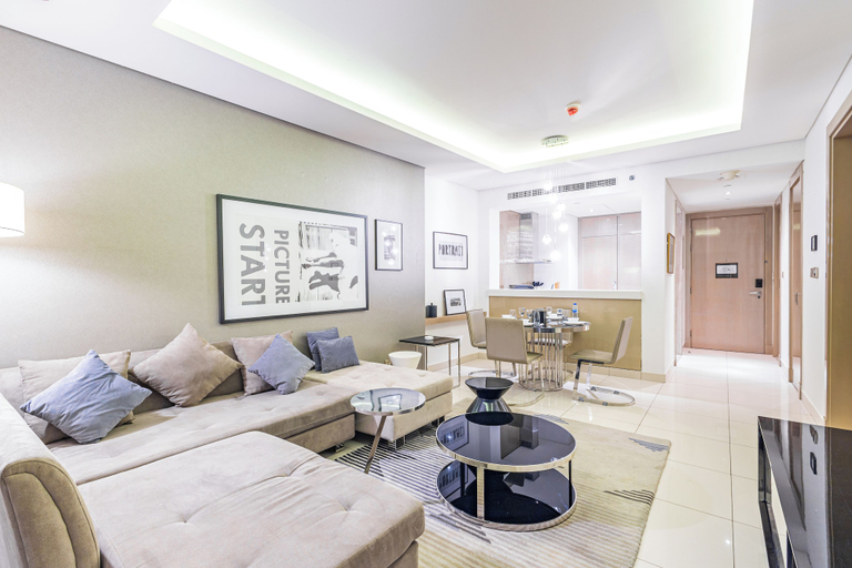 Interior 3, Superhost 1BR DAMAC Towers Paramount, Dubai