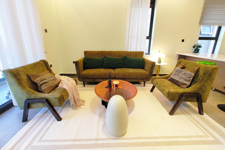 Living area 4, Heritage Residences-Urban Ranger 1BR, Kampala
