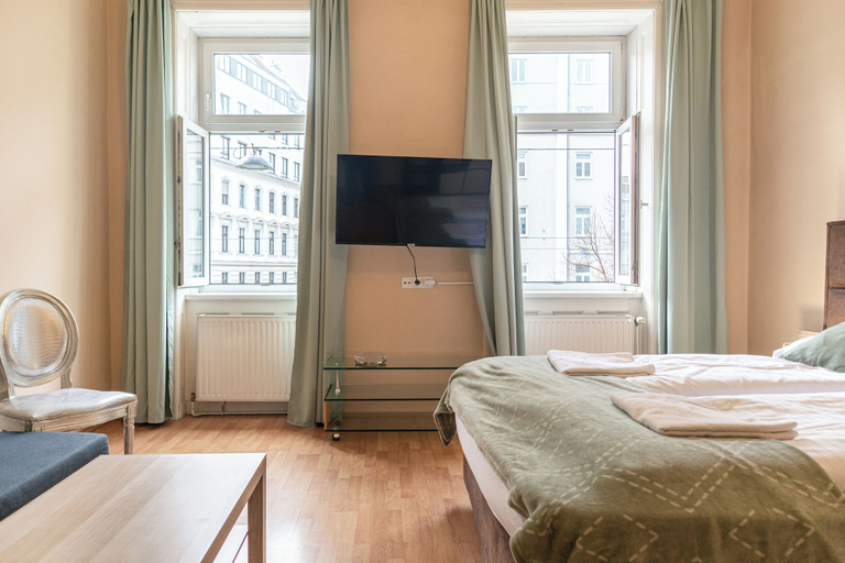 View from room 4, Simple Room Long Stay Central Location, Wien