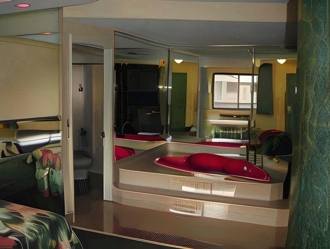 Bedroom 2, Miami Princess Hotel, Miami-Dade