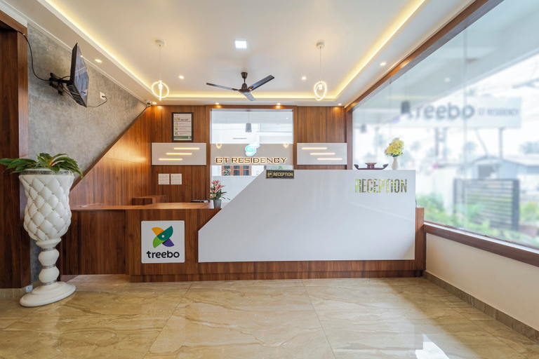 Reception 2, Treebo Gt Residency, 10 Mins to Thiruvananthapuram International Airport, Thiruvananthapuram