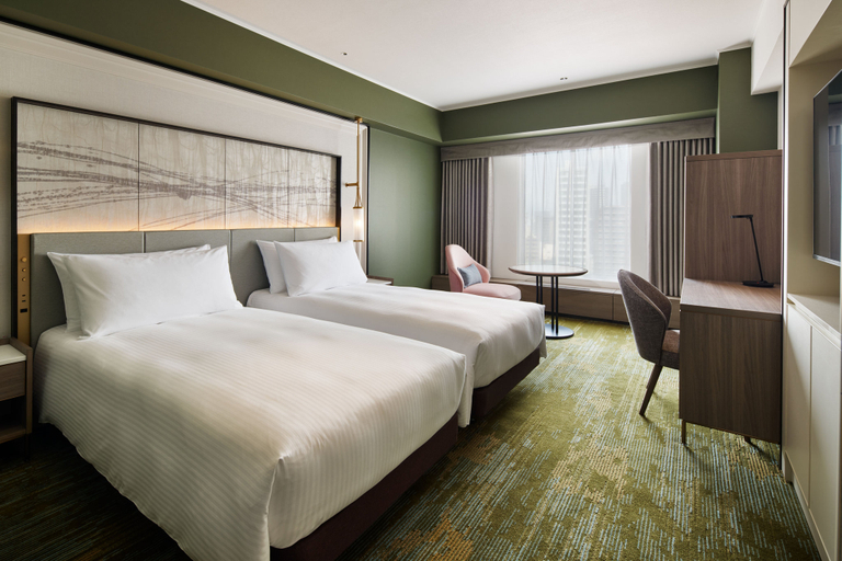 RIHGA Royal Hotel Osaka, Vignette Collection Room Type - 2 Single Standard