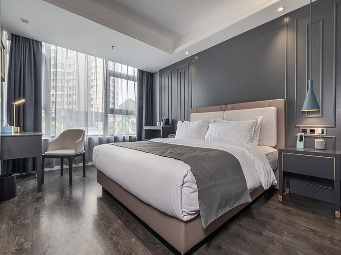 Bedroom 4, Zunyi High-speed Railway Station Midea City Lan'ou Hotel, Zunyi