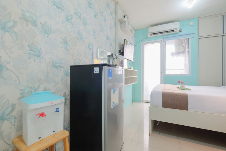Bedroom 2, Nice and Strategic Studio at Apartment Green Pramuka City By Travelio, Jakarta Pusat