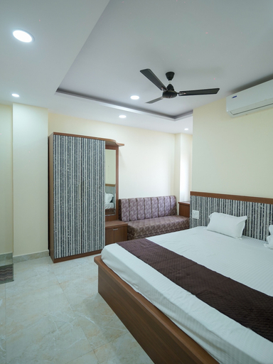 Bedroom, Hotel Amogh Palace, Bhopal