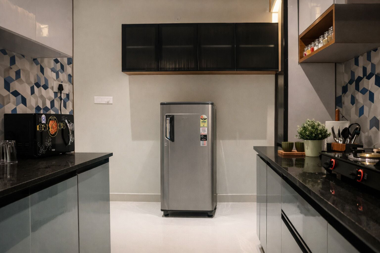 Private kitchen 2, Dlite Rivera Hotel Apartments, Bangalore