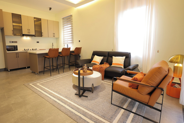 Living area 5, Heritage Residences-Industrial Loft, Kampala