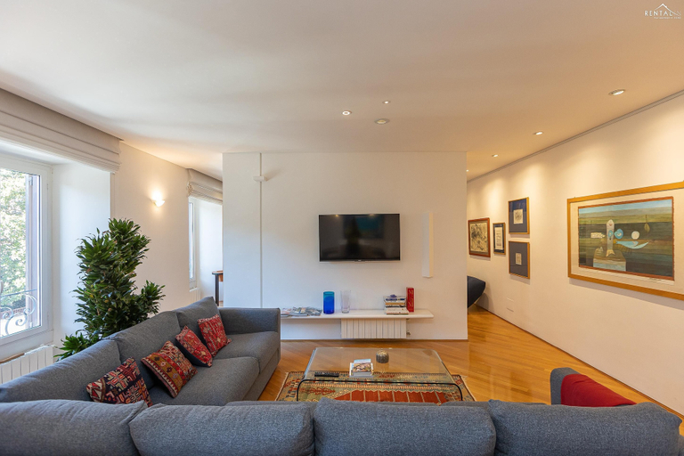Living area 2, Rental in Rome San Gioacchino View Apartment, Roma