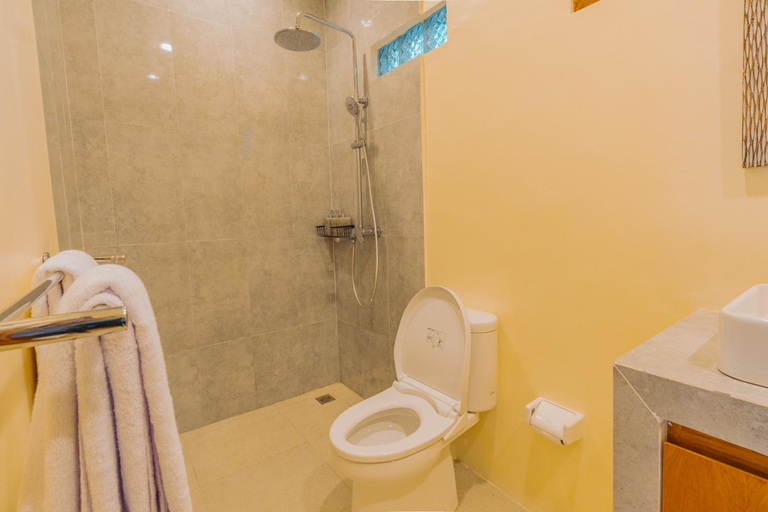 Bathroom, Ubud privat villa with pool and rice field view, Gianyar