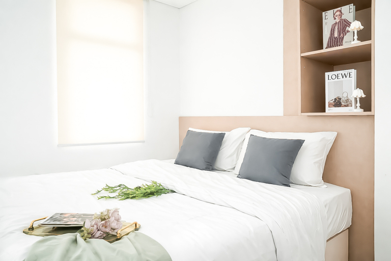 Bedroom 2, Neat 1BR for 2 Pax at Vittoria Residence By Travelio, West Jakarta