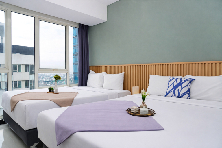 Bedroom 4, Cozy and Nicely Designed 2BR at Nifarro Park Apartment By Travelio, Jakarta Selatan
