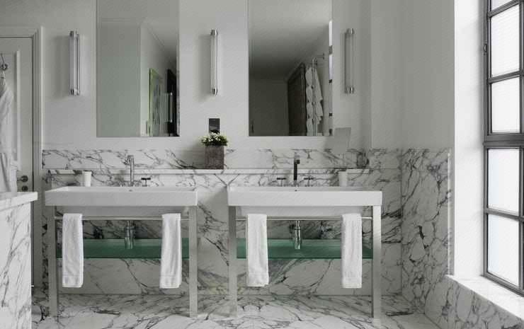 Bathroom 4, The Soho Hotel, Firmdale Hotels, London