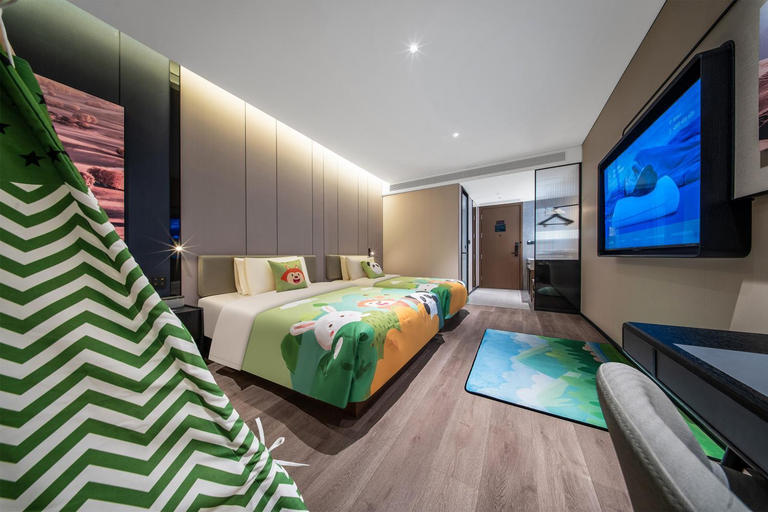 Bedroom 2, Atour Hotel Chengdu Jinniu Yipin Tianxia Metro Station, Chengdu