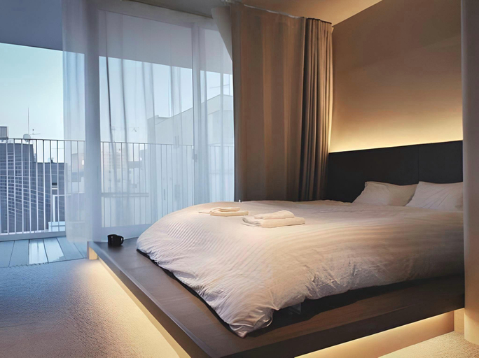 Bedroom 3, Hotel Rakuragu, Chūō