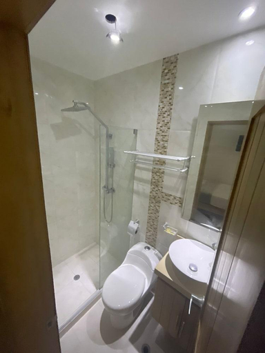 Bathroom, HOTEL EL FARO, Cartagena de Indias