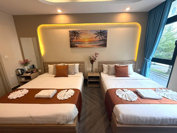 Bedroom 3, Teddy 108 Homestay & Cafe - Grand World Phu Quoc, Phú Quốc