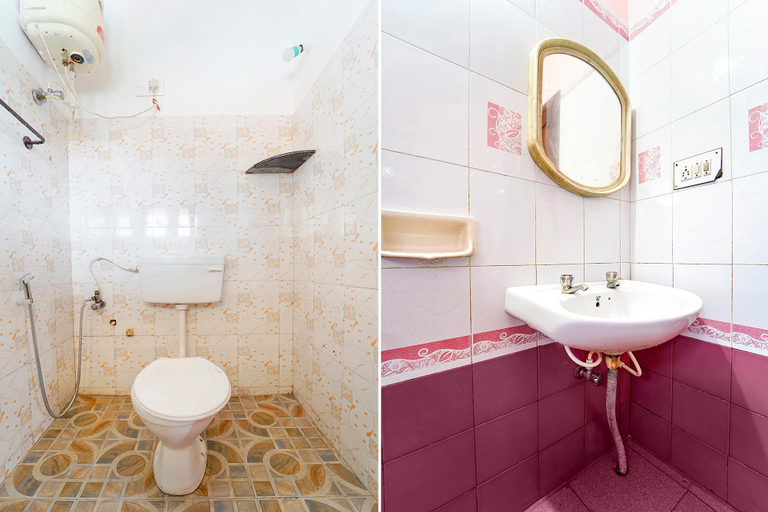 Bathroom 4, Fabhotel Yellow Mist Home Stay, Dindigul