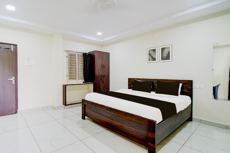 Bedroom 3, Hotel O Ramavarapadu Near PVR Icon, Krishna